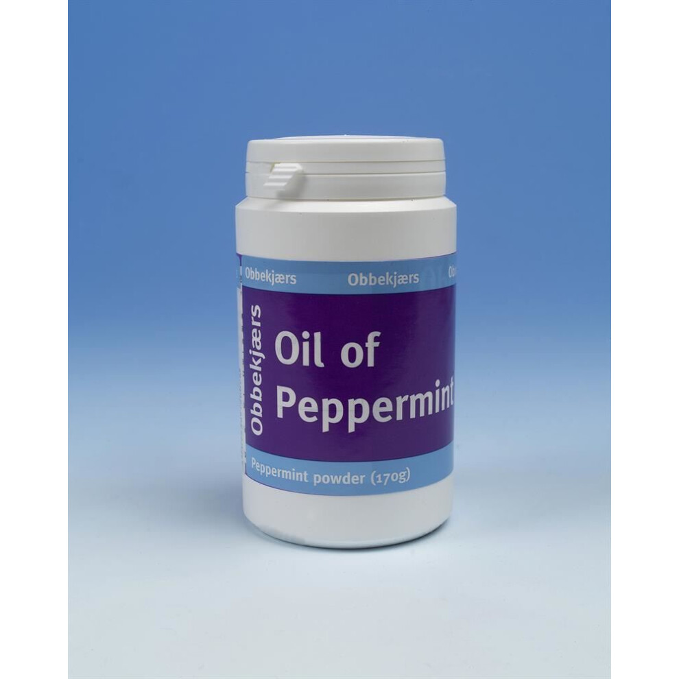 Obbekjaers Oil Of Peppermint In Powder 170G