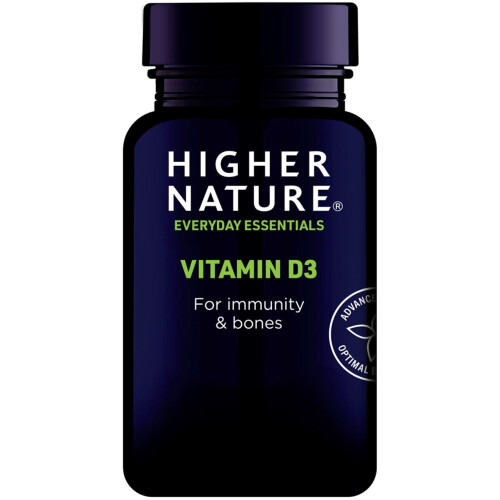Higher Nature Higher Nature  Vitamin D 500iu Capsules 120s