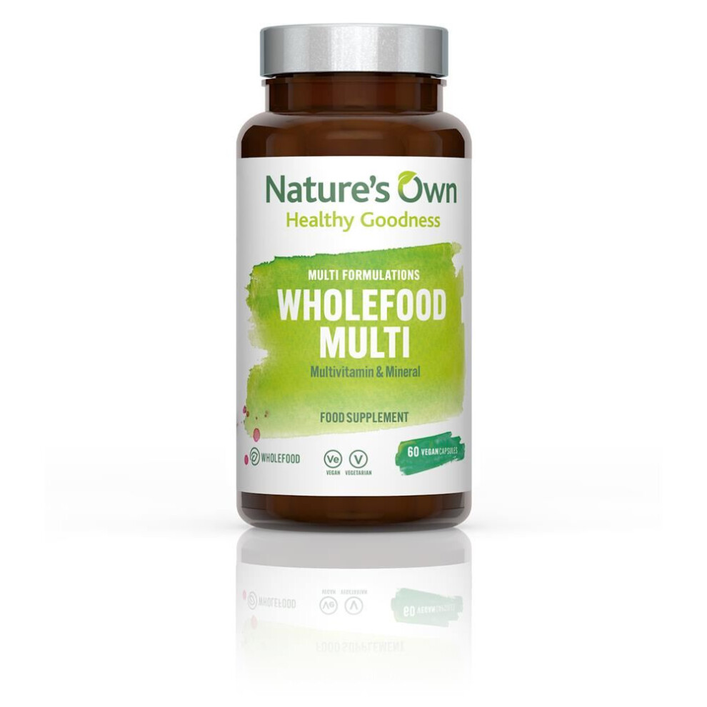 Natures Own - Wholefoods Multi Minerals From Cruciferous Vegetable 60Caps