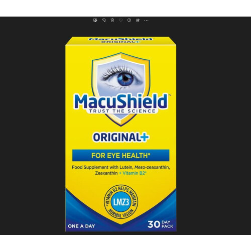 Macushield Macushield Macushield Capsules 30's