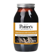 Potters - Malt Extract Cod Liver Oil 650g