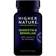 Higher Nature Quercetin & Bromelain Veg Tablets 60s