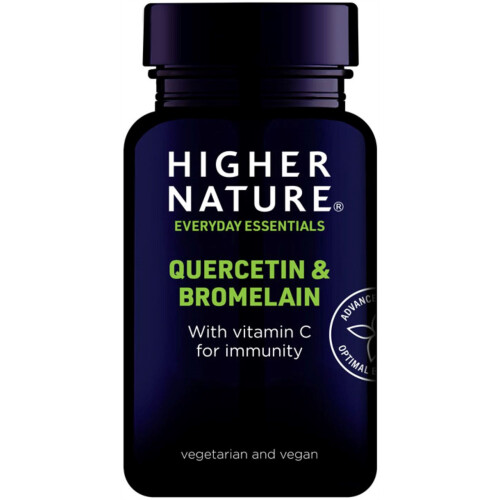 Higher Nature Higher Nature  Quercetin & Bromelain Veg Tablets 60s