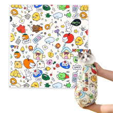 Cat Care Wrap, SelfAdhesive, Bite and Scratch Resistant, AntiEscape Calming Wrap 4545cm