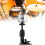 Mini Practice Drum Pad Dumb Drum Lightweight Portable Drum Percussion Accessories for Beginners Silver 2