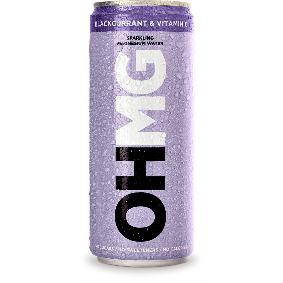 Ohmg Blackcurrant & Vitamin C Magnesium Water 330Ml