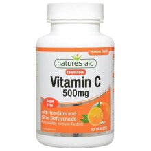Natures Aid - Vitamin C 500mg Sugar Free Che 50 tablet