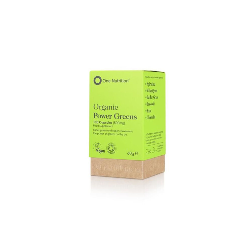 One Nutrition Power Greens 100 Vegecaps
