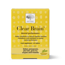 New Nordic Clear Brain Tablets 60s