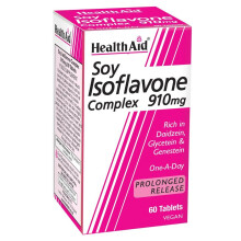 Health Aid Soya Isoflavone Complex 910mg, 60 Tablets