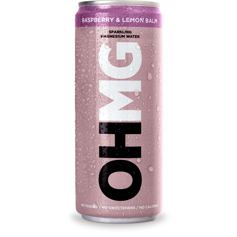 Ohmg Raspberry & Lemon Balm Magnesium Water 330Ml
