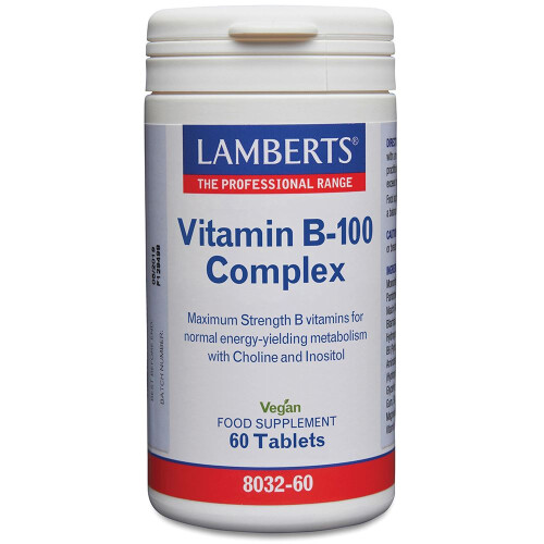 Lamberts Lamberts Vitamin B-100 Complex 60 Tablets