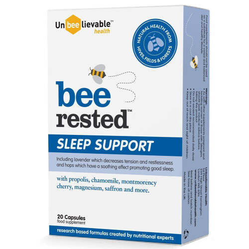 UnBEElievable Health Bee Rested sleep support 20 Capsules