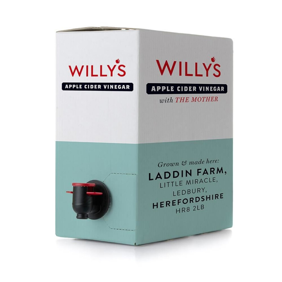 Willy's Organic Original Apple Cider Vinegar 5 Litre Raw Unfiltered - Image 3