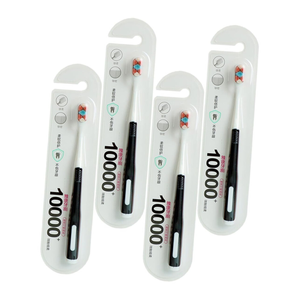 4 pieces Gentle Toothbrushes for Pregnant Women, Maternal Toothbrush for Sensitive Teeth and Gum Care, Postpartum Oral Hygiene