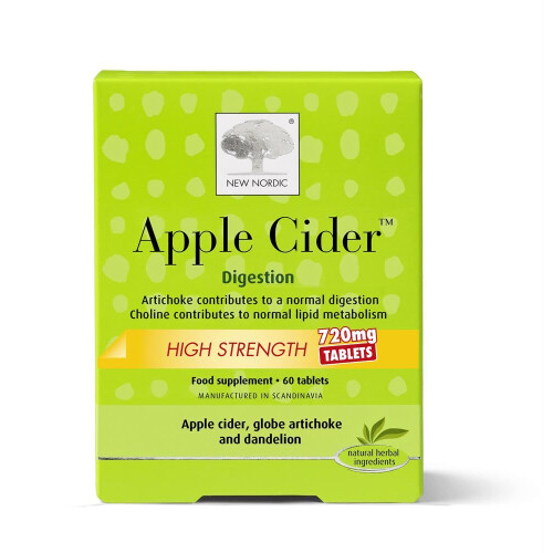 New Nordic Apple Cider High Strength 60 Tablets