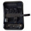 This leather organizer keeps your golf balls and tools neatly stored (black). 1