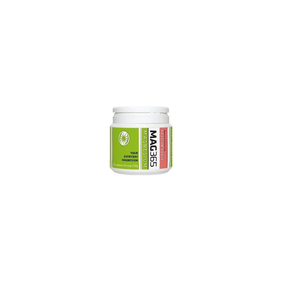 Mag365 (150G) Ionic Magnesium Citrate - Passion Fruit Powder