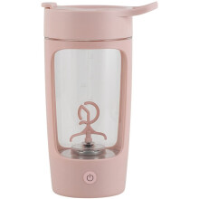 Portable electric bottle for protein powder for coffee with USB rechargeable 1200 mAh, Pink