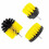 3 PCS Elektrische Bohrer Pinsel Kit Boden Glas 12