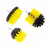 3 PCS Elektrische Bohrer Pinsel Kit Boden Glas 8