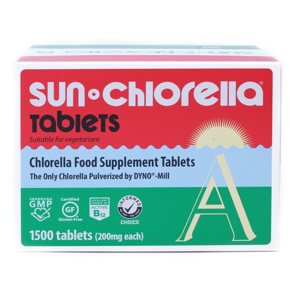 Sun Chlorella A 200Mg Tablets 1500S