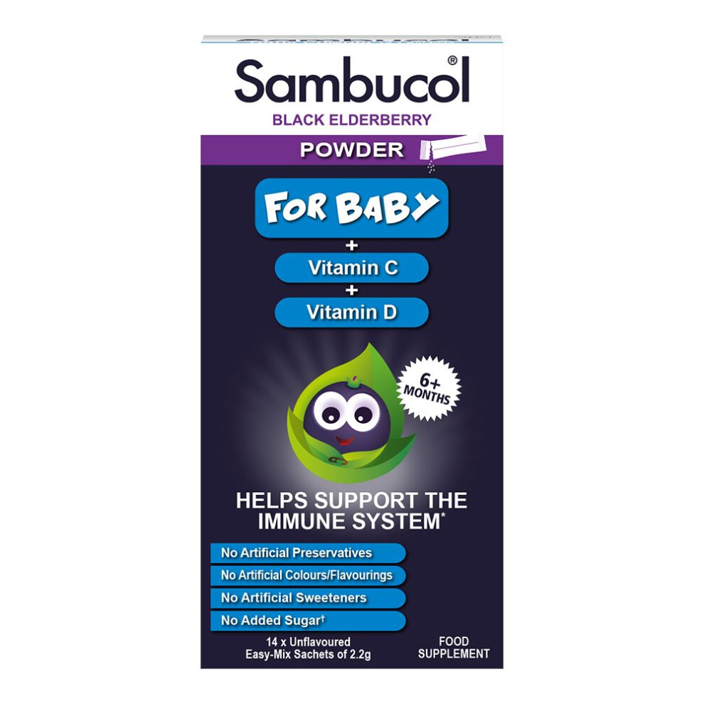 Sambucol Baby Powder 14 Sachets - Image 9