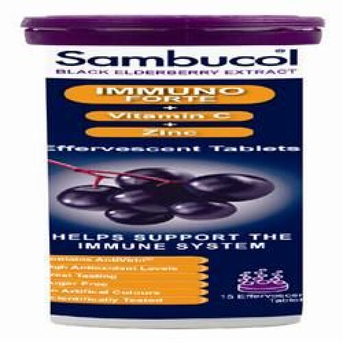 Sambucol Effervescent Immuno Forte Effervescent Tablets 15 Tablets