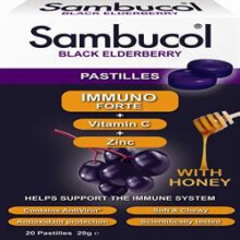 Sambucol Black Elderberry Immuno Forte 20 Pastilles
