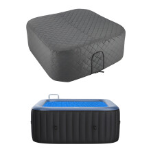 Easy Install Hot Tub Cover with Thermal Protections and Weather
