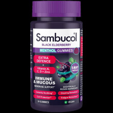 Sambucol Extra Defence Menthol Gummies x 30