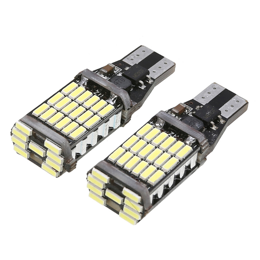 6000K Non-Polarity Diode 4 Backup Reverse Lights, Super Bright Led Bulb W/ 300 Percent Brighter Lighting, Energy Saving Long Lasting Non-Polar White 9139052734579