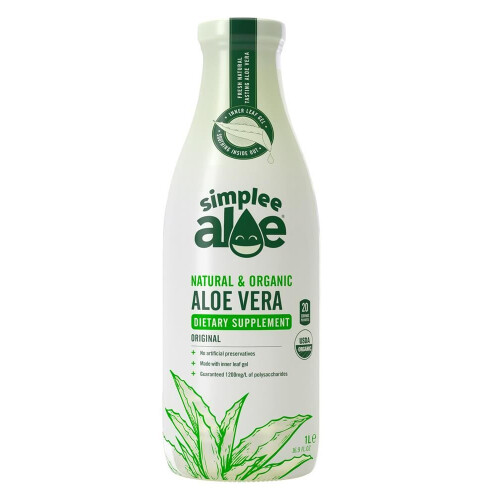 Simplee Aloe All Natural & Organic Aloe - Plain | 500ml