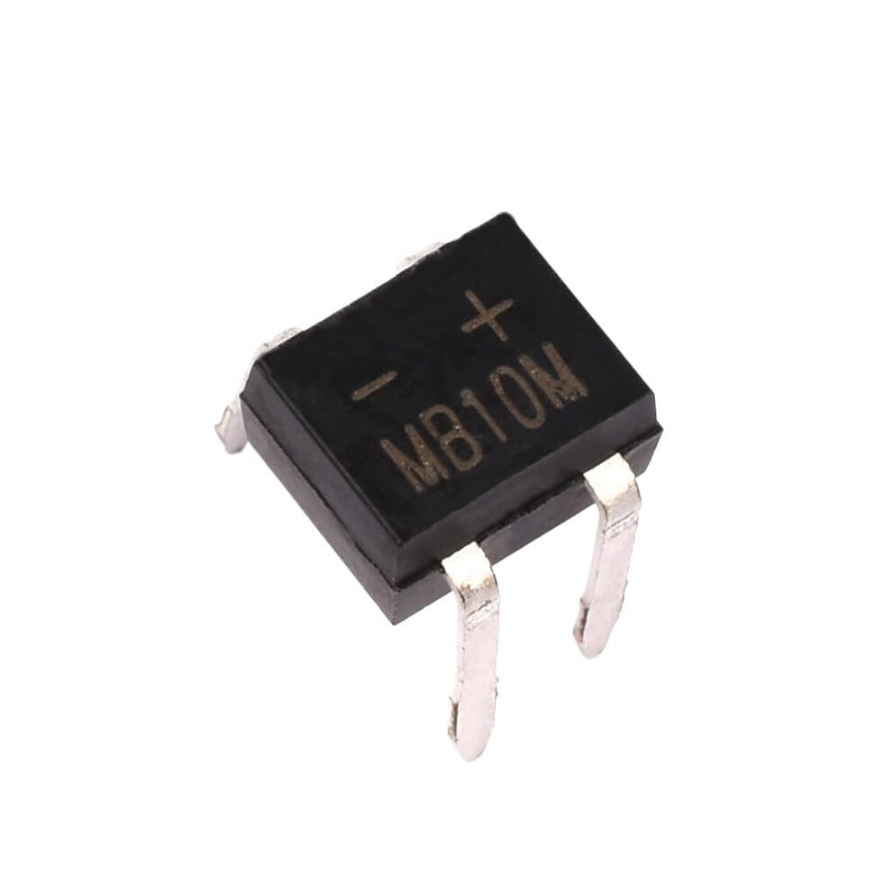 20PCS MB10M 0.5A1000V inline DIP4 bridge rectifier bridge/rectifier bridge stack