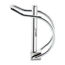 Stainless Steel QuickRelease Trailer Coupler Safety Pin 4.5 x 45mm Ref: 2977