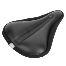 Cuscinetto in gel per sella da bicicletta, copertura traspirante e impermeabile per lezioni di ciclismo indoor per uomini e donne, design antiscivolo