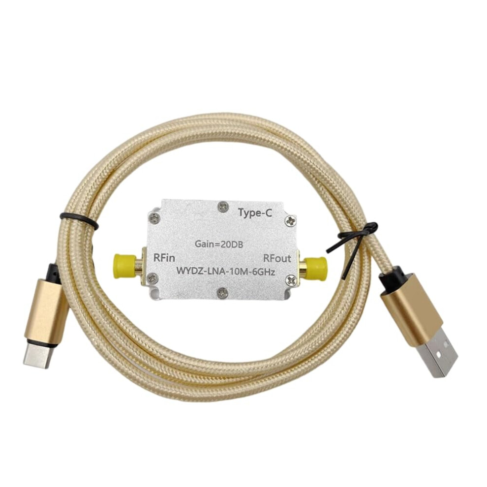 Typc Lan Amplifier With Flatness, 10Mhz To 6Ghz Gain, 20Db Rf Signal Amplifier For Ham Sdr Software Radio Fm Radio 9426802971798