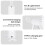 Rechargeable USB Fan, Portable Desk Fan for Quiet Cooling and Night Light Function 5