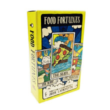Food Fortunes Tarot Cards, Tarot Card, Funny Game, Fortune Telling
