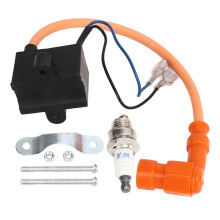CDI-ontstekingsspoel, magneetspoel, bougie, hoogwaardige kit voor 4-takt motoren van gemotoriseerde fietsen met stabiele materialen voor een langere