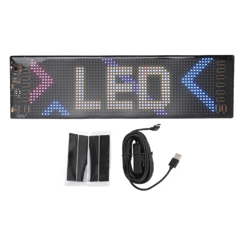 Προγραμματιζόμενη οθόνη LED με ενσωμάτωση έξυπνης εφαρμογής και πολύχρωμα εφέ