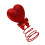 Red Heart Spring Loaded Tree Toppers-sandblasted hearts 1