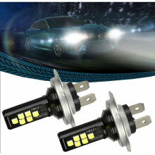 Superhelle LED-Nebelscheinwerferlampe, 4-in-1-Funktion, Tagfahrlicht, 6000K Weiß, Weitbereichsspannung, geringer Stromverbrauch, staubdichtes