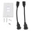 Πλάκα τοίχου HDMI Keystone με υποστήριξη 4K UHD και ενσωματωμένο σύστημα διαχείρισης 3
