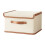 Breathable Fabric Storage Box With Lid Dustproof Home-ll 1
