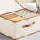 Breathable Fabric Storage Box With Lid Dustproof Home-ll 3