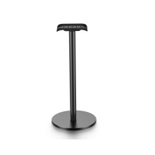 Eleganter Kopfhörerständer aus Aluminiumlegierung mit flexibler Kopfstütze, ideal für Zuhause und Büro, einfache Montage, robustes und