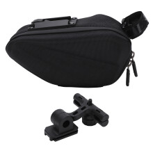 Polyester opbergtas met verstelbare riem, geschikt voor fietsbenodigdheden en voorzien van een antidiefstal reistas, snel te bevestigen op het