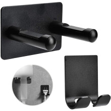 Support mural pour sèche-cheveux Alloy Artisanry, compatible avec les sèche-cheveux Dyson. Son support antidérapant en silicone assure une