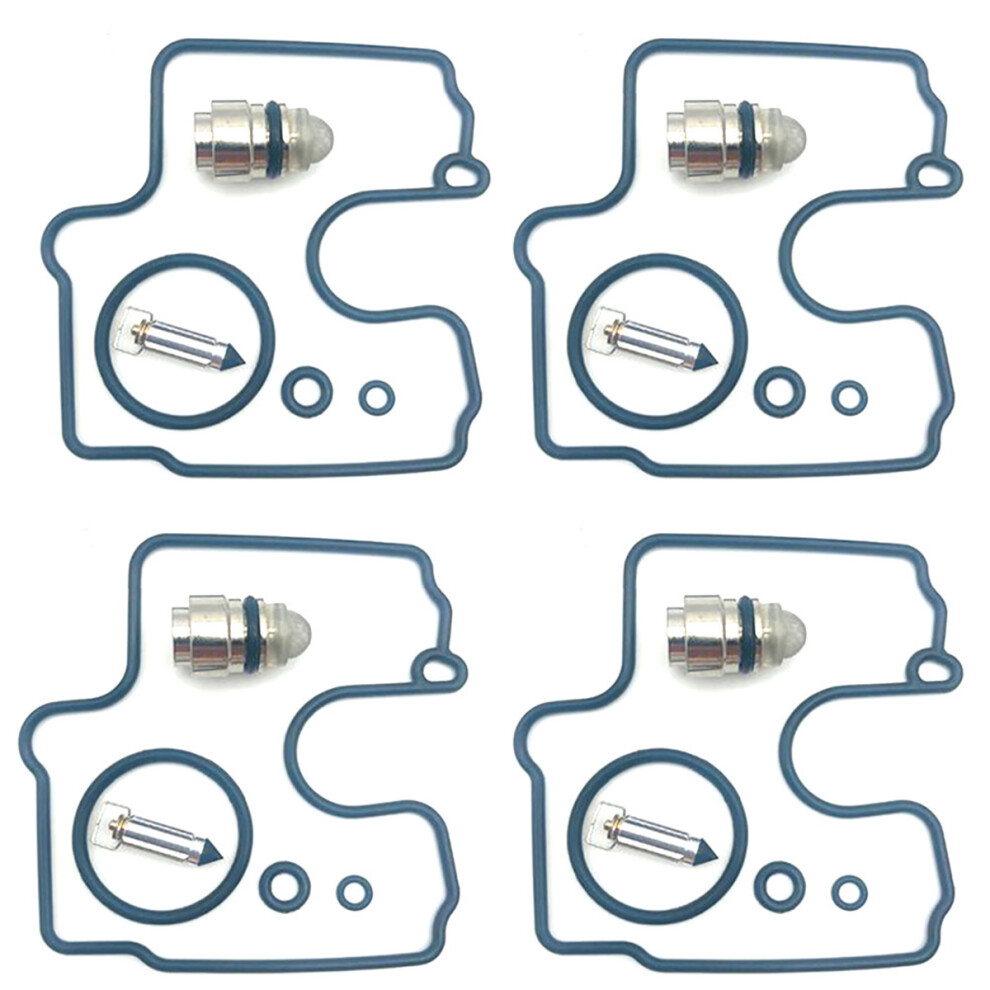 Carburetor Repair Rebuild Kit 4 Suzuki Gsxr 600 1997-2000, Gsxr750 1996-1997, Carburetor Rebuild Repair Set W/ Durable Metal & Rubber Components 9139052749887